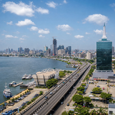 AI vision of Lagos
